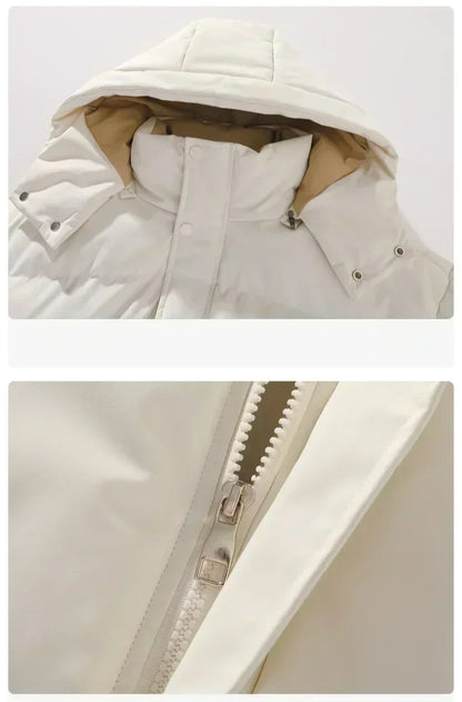 Men's Waterproof Parka Jacket with Detachable Hood - Various Colors