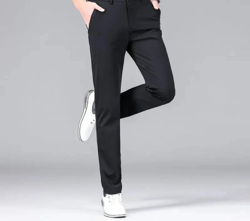 Men's Loose-Fit Casual Slim Pants - Various Colors