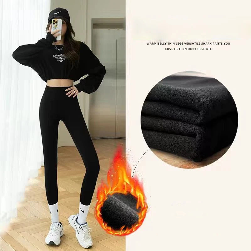 Women's Fleece-Lined Thermal Leggings