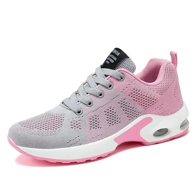 Women's Air Cushion Running Sneakers - Soft Bottom Active Wear-Various Colors