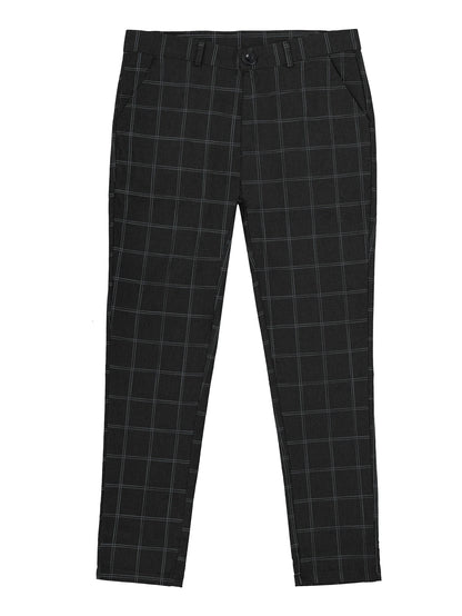 Checkered Slim Fit Pants for Men - Various Colors