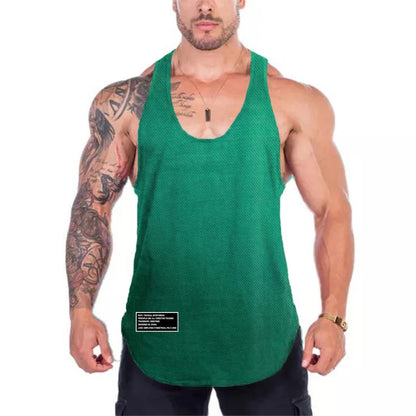 Men's Quick-Dry Loose-Fit Tank Top - Various Colors