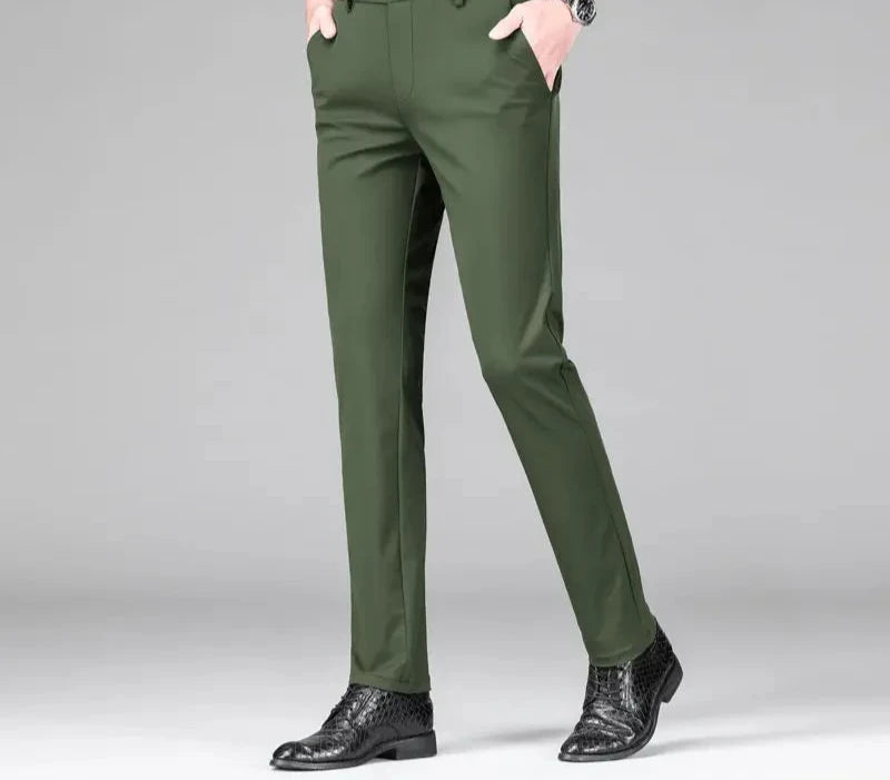 Men's Loose-Fit Casual Slim Pants - Various Colors