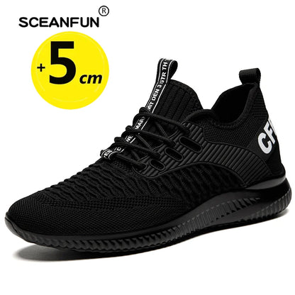 Elevator Sneakers for Men - 7cm Height Increasing Insoles