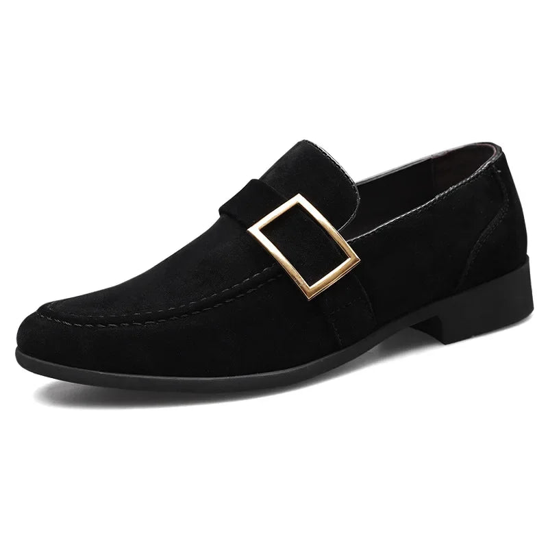 Men's Casual Faux Suede Slip On Shoes