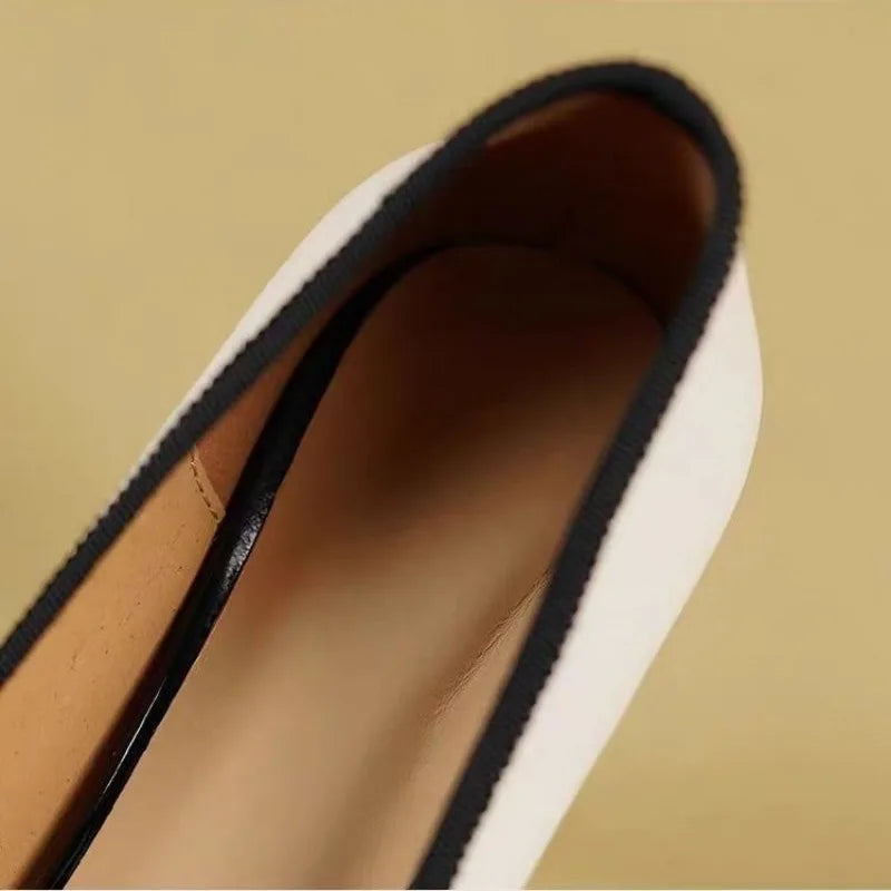 White Sided Stylish Heels for Women