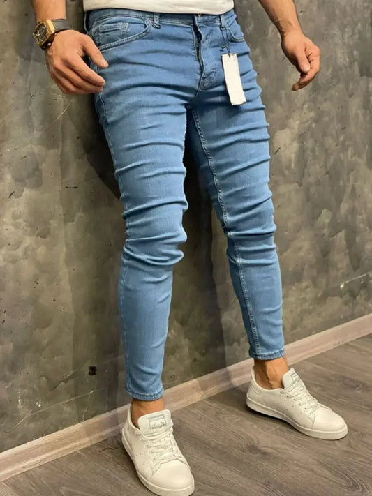 Men's Elastic Skinny Denim Jeans