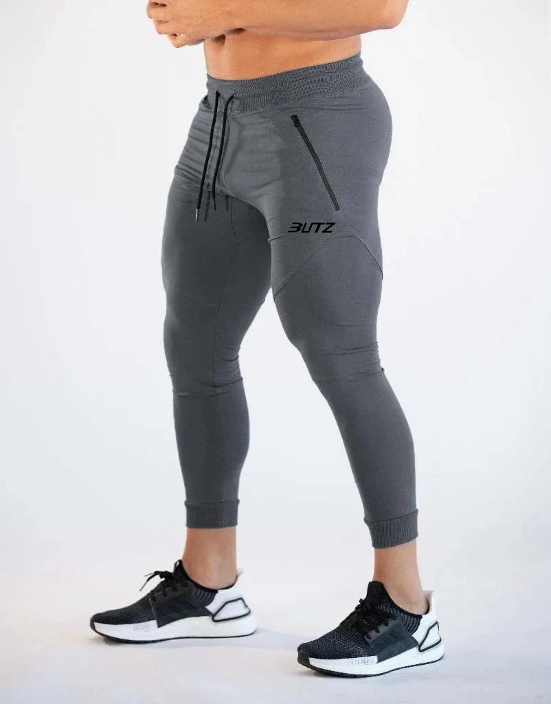 Men's Athletic Jogger Pants - Slim Fit Sweatpants