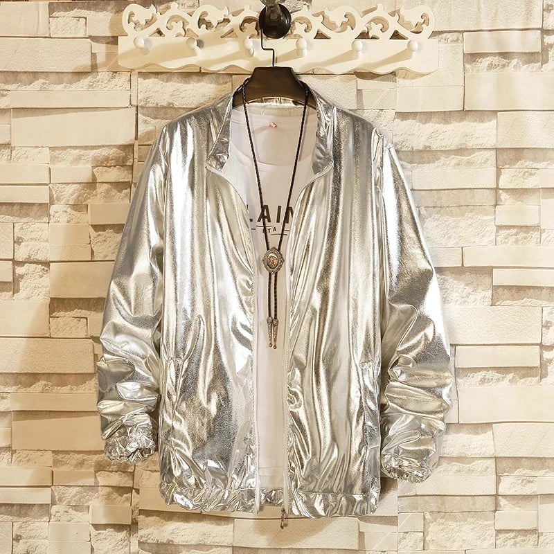 Men's Reflective Windbreaker Jacket