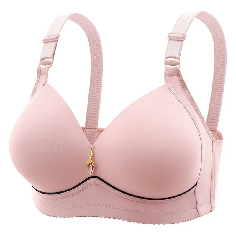 Steel-Free, Breathable, Non-Magnetic Thin-Cup Bra for Women - Various Colors