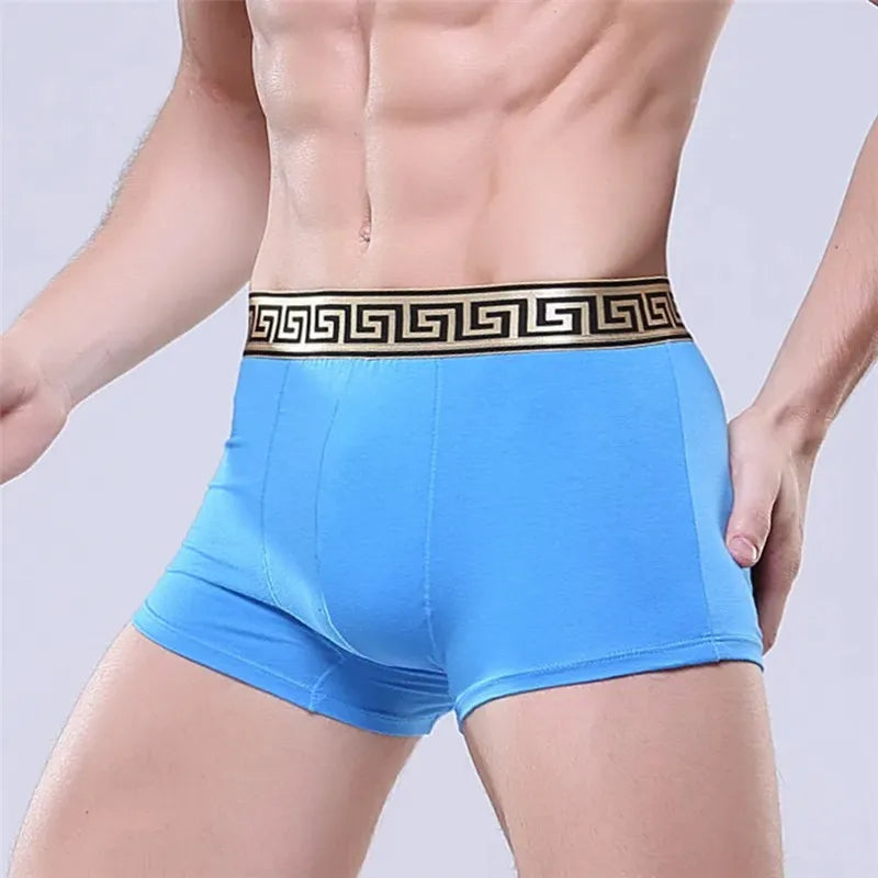 Men's Cotton Boxer Briefs - Various Colors