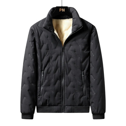 Men's Waterproof  Wool Jacket - Stylish Loose Fit