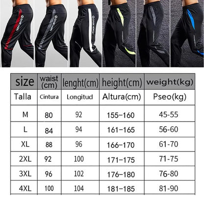 Men's Athletic Sweat Pants with Zipper Pockets