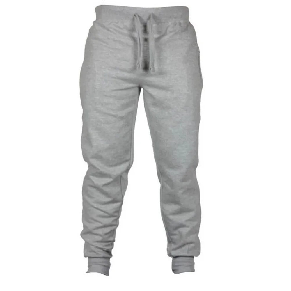 Men's Casual Fitness Joggers - Slim Fit Tracksuit - Various Colors