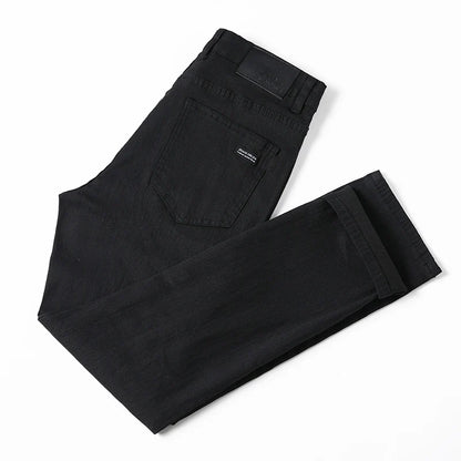 Korean Style Trendy Men's Straight-Fit Pants - Comfortable and Stretchy