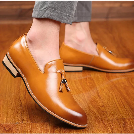 Premium Men's Faux Leather Shoes