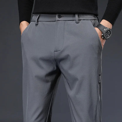 Men's High-Quality Elastic Breathable Trousers - Various Colors