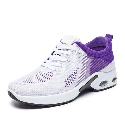 Womens Breathable Sneakers - Light Mesh Air Cushion - Various Colors