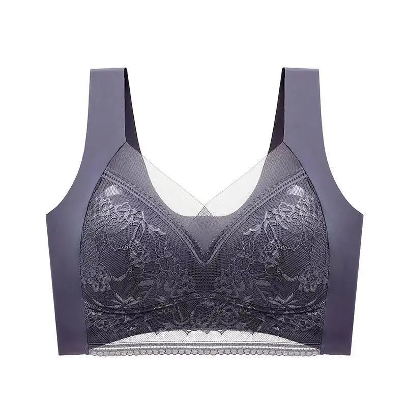 Lace Women's Bra with Fixed Cups - Various Colors