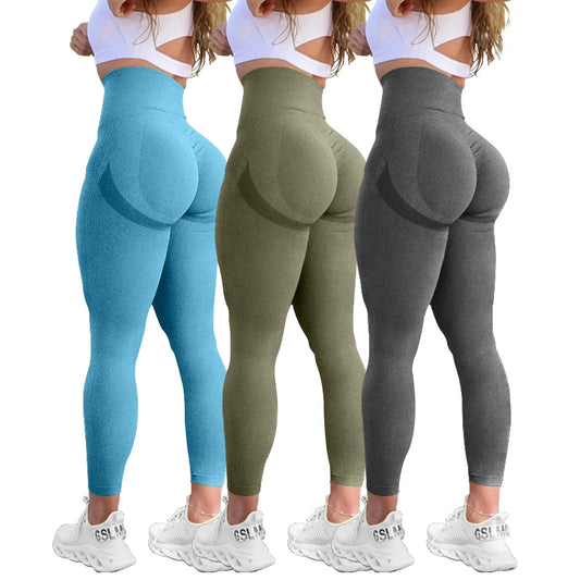 Women's Seamless Yoga Leggings - Various Colors