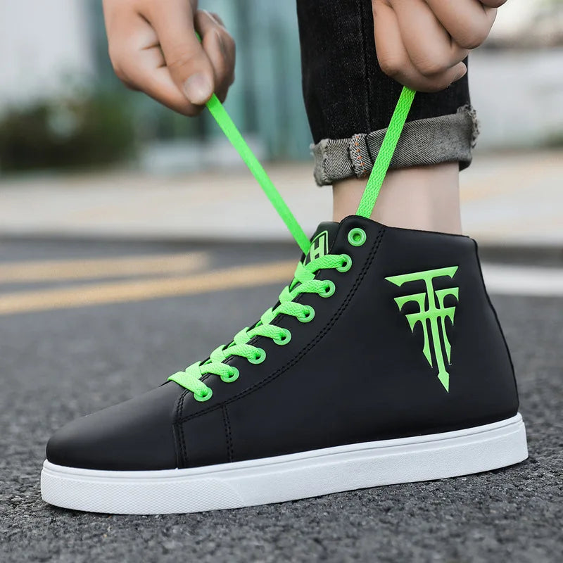 Men's High Top Vulcanized Sneakers