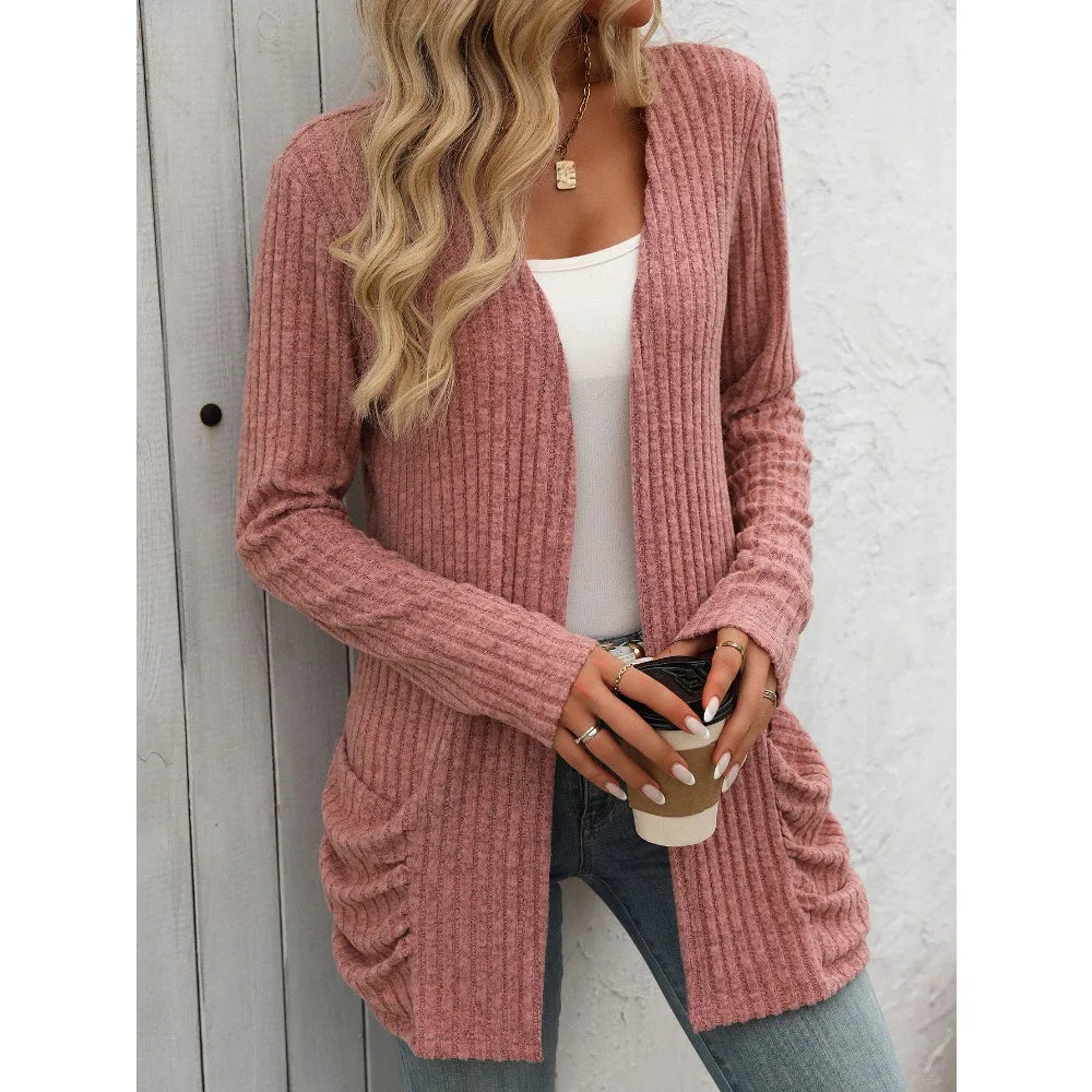 Women's Mid-Length Cardigan - Various Colors