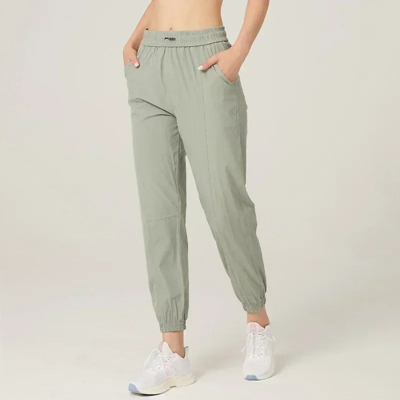 Women's Athletic Joggers with Side Pockets