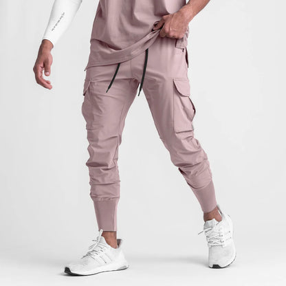 Men's Thin Loose Fit Quick-Drying Stretchy Sweatpants