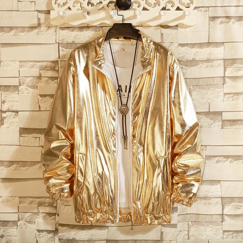 Men's Reflective Windbreaker Jacket