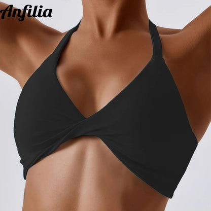 High Elastic Sports Bra for Women with Removable Padding