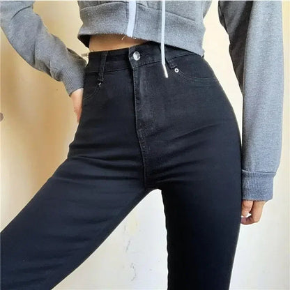 Slim-Fit Stretch Jeans for Women - Skinny Pencil Pants