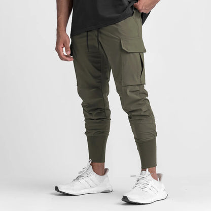 Men's Thin Loose Fit Quick-Drying Stretchy Sweatpants