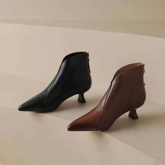 Women's High-Quality Pointed Toe Heels - Various Colors