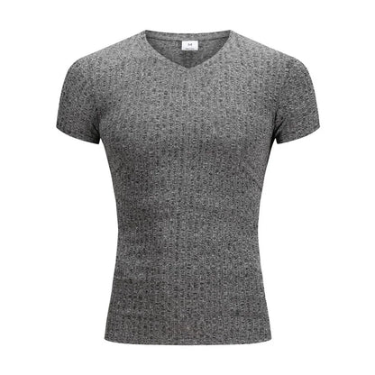 Men's Slim Fit V-Neck T-Shirt