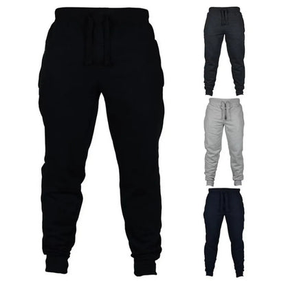 Men's Casual Fitness Joggers - Slim Fit Tracksuit - Various Colors