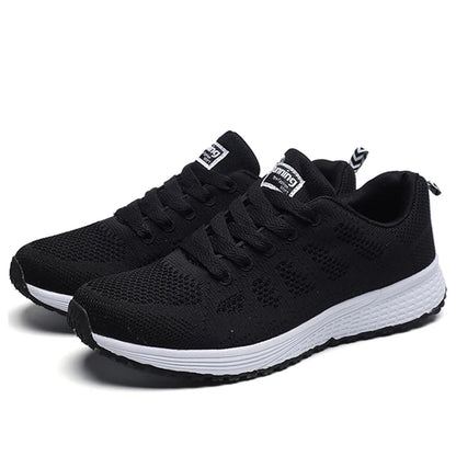 Womens Lightweight  Athletic Sneakers - Breathable Material-Various Colors