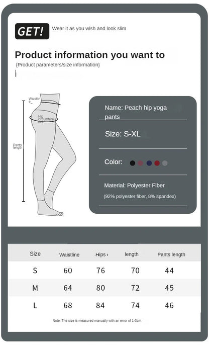 High-Waisted Hip-Lifting Slimming Yoga Crop Pants with Panel Pocket Design