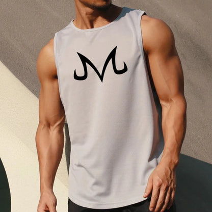 Men's Quick-Dry Sleeveless Stringer Tank Top - Various Colors