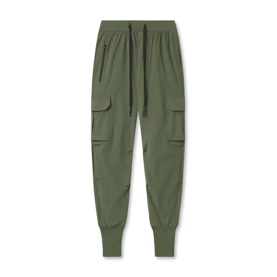 Men's Slim Fit Stretchy Camouflage Drawstring Sweatpants