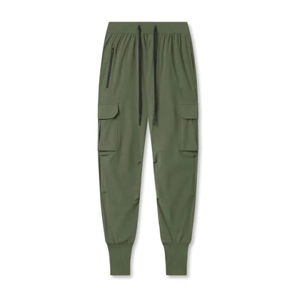 Men's Slim Fit Stretchy Camouflage Drawstring Sweatpants