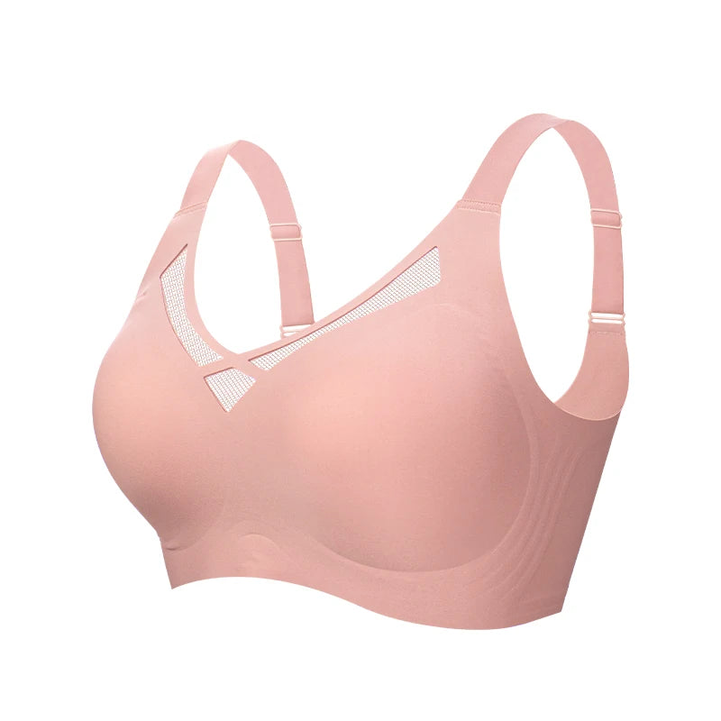 FallSweet Women's Wireless Comfort Bra - Seamless, Lightly Lined with Removable Pads