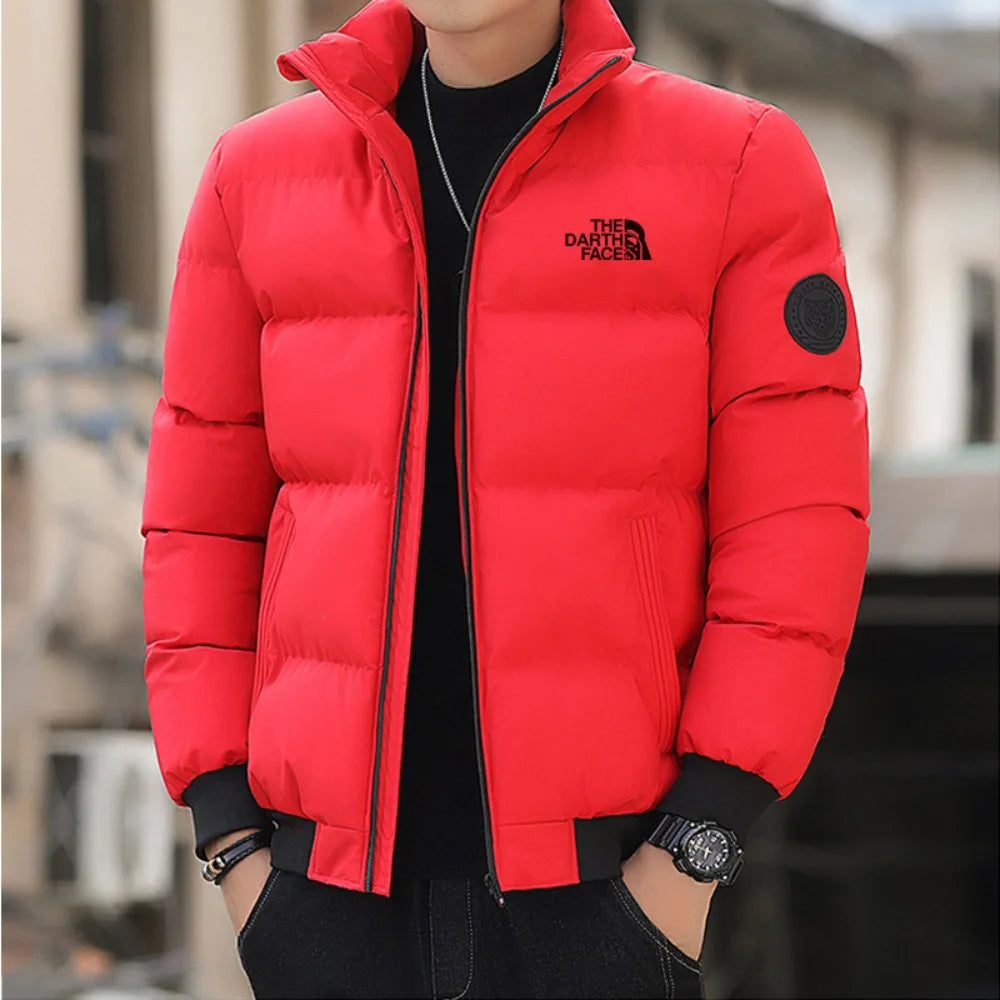 Men's Windproof Thick Warm Parka Jacket-Various Colors