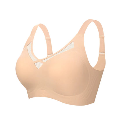 FallSweet Women's Wireless Comfort Bra - Seamless, Lightly Lined with Removable Pads