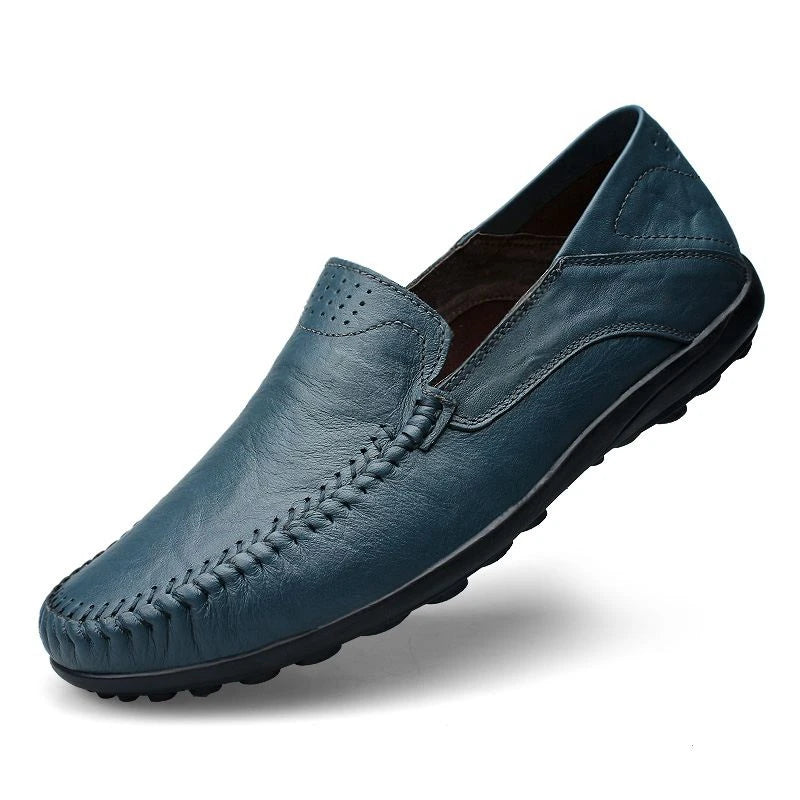 Men's Classic Slip-On Genuine Leather Shoes