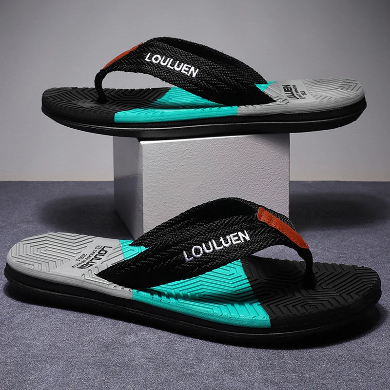 Premium Breathable Casual Slippers for Men - Various Colors