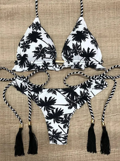 Women's Two-Piece Bikini Set - Various Colors And Designs