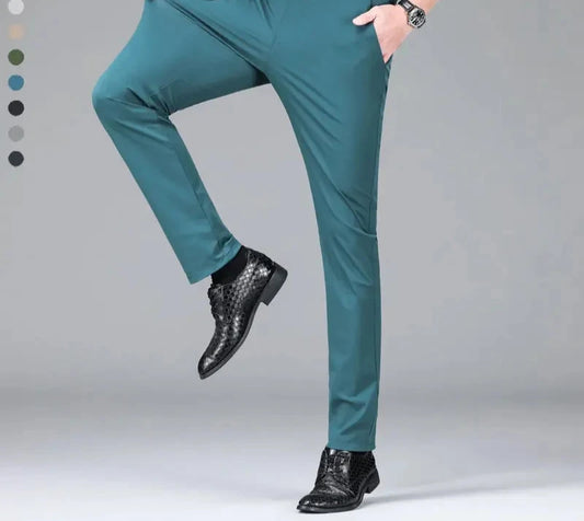 Men's Loose-Fit Casual Slim Pants - Various Colors