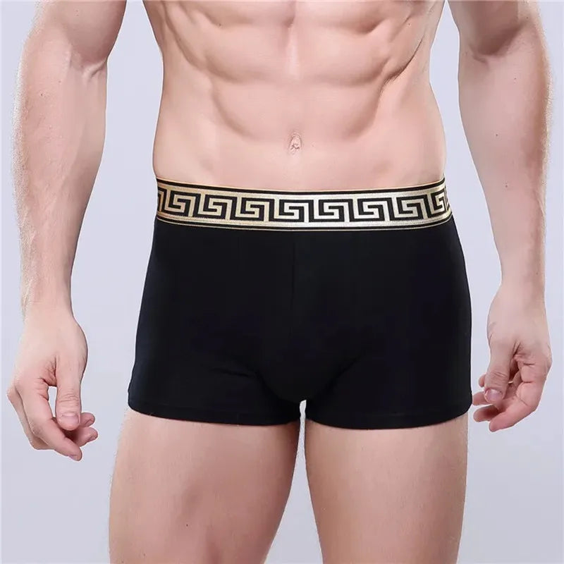 Men's Cotton Boxer Briefs - Various Colors