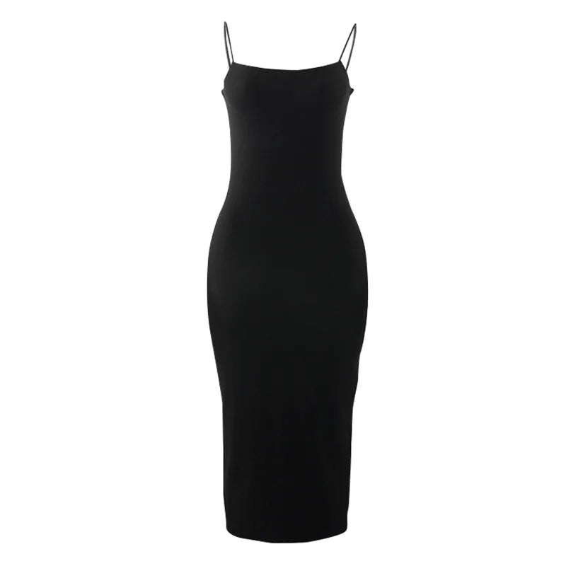 Backless Spaghetti Strap Dress for Women