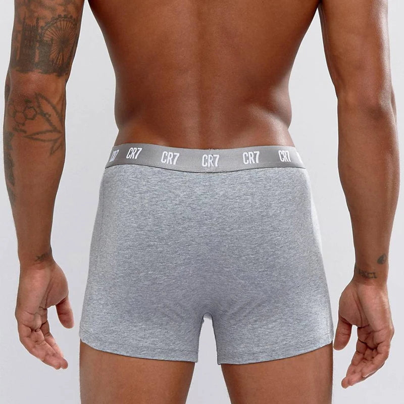 2-3Pack Men's Breathable Cotton Hipster Underwear